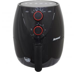 Fritadeira AirFryer Amvox Elétrica ARF1205 4,5L 1400w Preto 110v